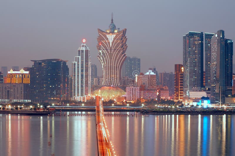 澳门 永利皇宫 天际线夜景